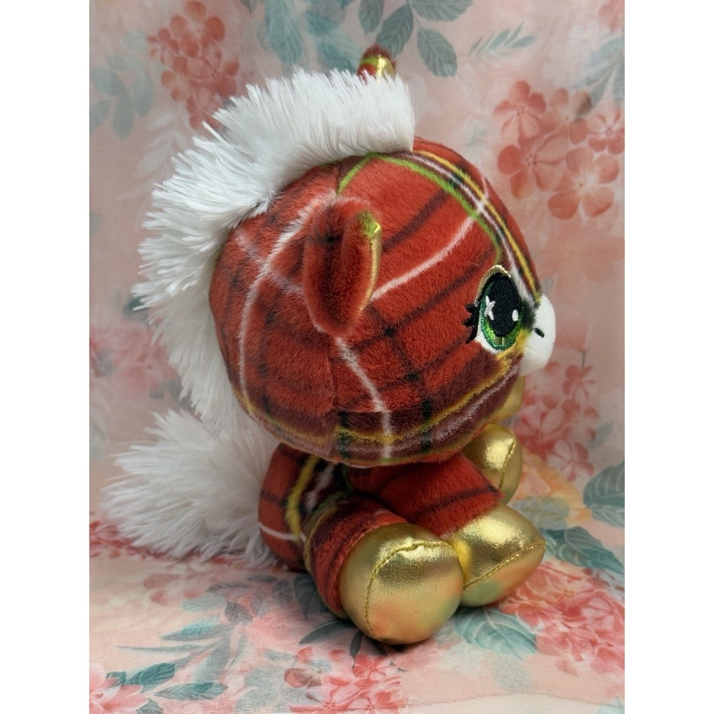 GUND P.Lushes Tara McNeigh Plaid Horse Plush Special Edition 8"‎ - Picture 6 of 6